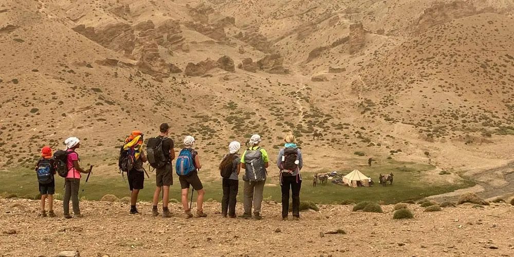 Randonnee Ait bouguemez : A la decouverte des vallees d'Ait Bouguemez et de Tassaout